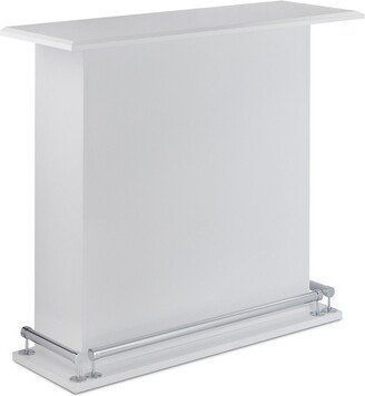 Pub Bar Height Table White