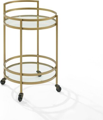 Bailey Round Bar Cart