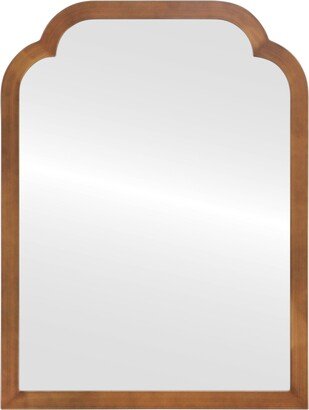 OVALCREST Tyler Framed Vanity Mirror - Clover Cathedral - 24.4x32.4