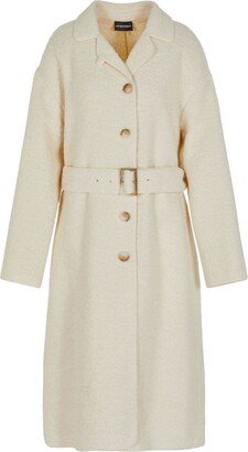 Single-Breasted Belted Coat-AG