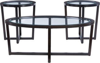 3pc Beecher Coffee and End Table Set - Powell