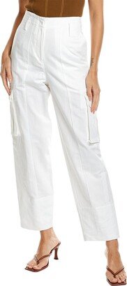 Thais Linen-Blend Pant