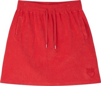 Planet Loving Company Organic Terry Skirt - Lucky Red