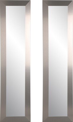 BrandtWorks 2 Piece Slim Floor Mirror Set - 16 x 71