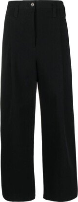 High-Waisted Tailored Trousers-AI