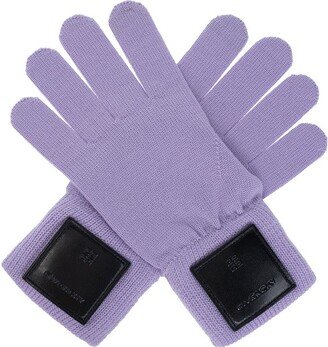 Logo Patch Gloves-AB