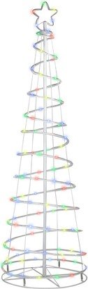 Northlight 6Ft Led Color Changing Outdoor Spiral Christmas Tree