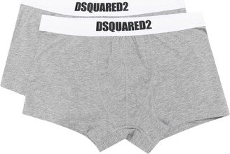 Logo-Waistband Boxers Set