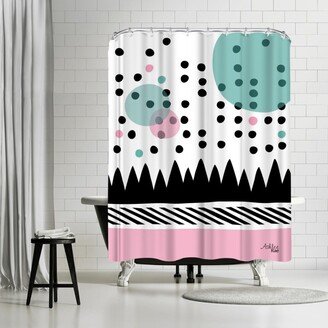 71 x 74 Shower Curtain, Beyond the Forest by Ashlee Rae Designs