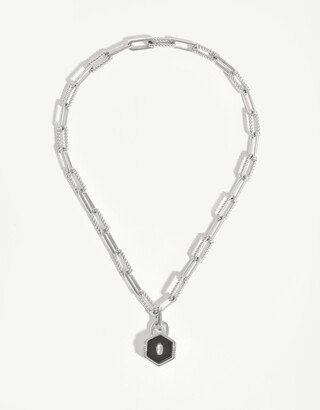 Hex Padlock Chain Necklace