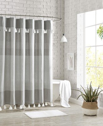 Panama Stripe Shower Curtain, 72 x 72