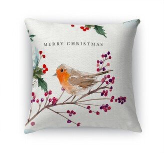 MERRY CHRISTMAS Accent Pillow by Terri Ellis