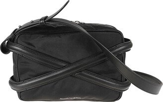 Cross Top Zip Shoulder Bag