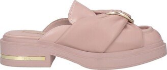 Mules & Clogs Pastel Pink