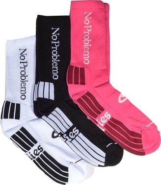 3 Pack No Problemo Socks