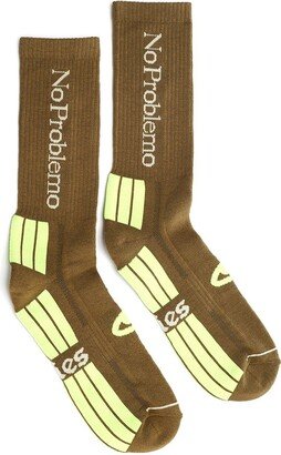 No Problemo Intarsia Socks