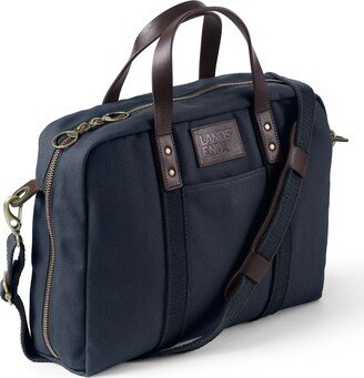 Waxed Canvas Laptop Briefcase