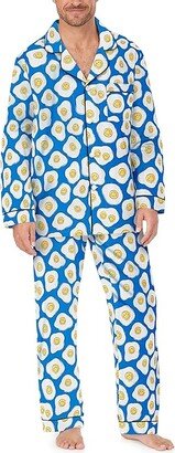 Bedhead PJs Zappos Print Lab: Sunny Side Up Long Sleeve Classic PJ Set (Sunny Side Up) Men's Pajama Sets