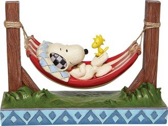 Jim Shore Snoopy, Woodstock in Hammock