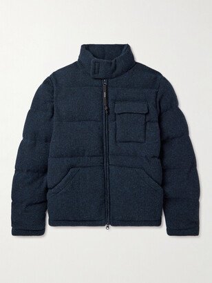 Quilted Padded Virgin Wool Jacket