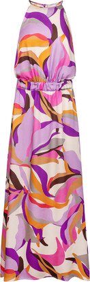 Oh!Zuza Night&Day Maxi Cold Shoulder Dress Printed