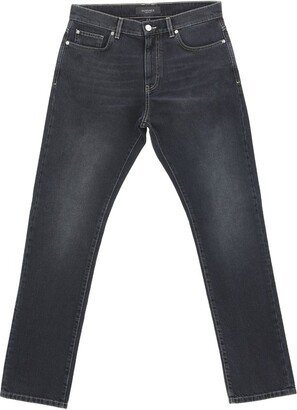 Medusa Straight-Leg Denim Jeans