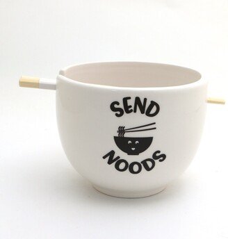 Send Noods Chopsticks Bowl, Noodle Novelty Gift, Graduation