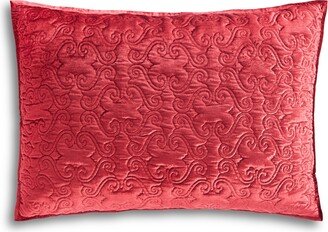 Ornate Scroll Quilted Sham, Standard, Created for Macy's