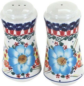 Blue Rose Pottery Blue Rose Polish Pottery Kristi Salt & Pepper Shakers