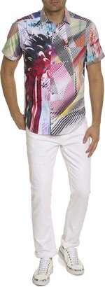 Men's LENTICULAR S/S Woven Shirt