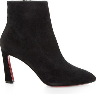 So Eleonor Velour Ankle Boots