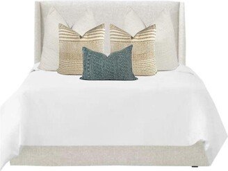 Santa Monica Pillow Combo | 5 Covers, Throw Pillows