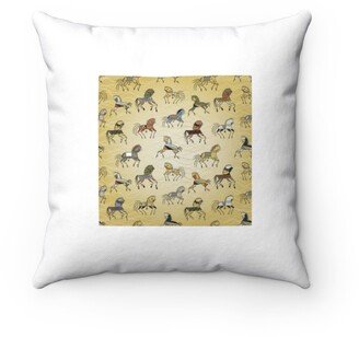 Ethnic Horse Galloping Pillow - Throw Custom Cover Gift Idea Room Decor