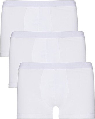 3 Pack Bookish Low Rise Boxer in White