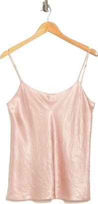 Crinkled Satin Camisole