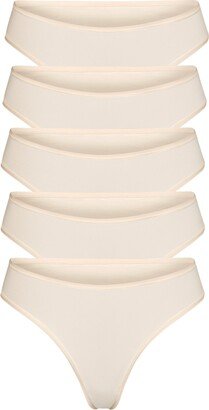 Fits Everybody Thong 5-Pack | Sand