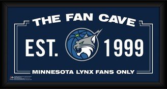 Fanatics Authentic Minnesota Lynx Framed 10 x 20 Fan Cave Collage