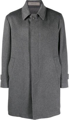 Two-Pocket Single-Breasted Coat