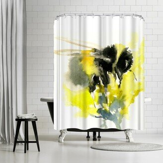 71 x 74 Shower Curtain, Bumblebee 5 by Suren Nersisyan