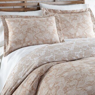 Vilano Plush All Seasons Perfect Paisley Down Alternative 3-piece Comforter