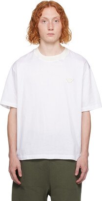 White Embroidered T-Shirt-AA