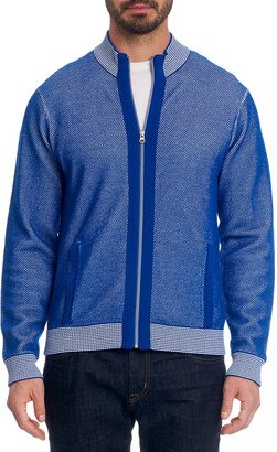 Men's Conboy Wool-Blend Zip-Front Sweater