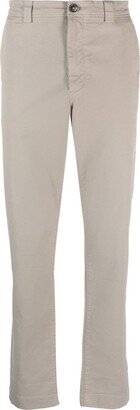 Tailored Twill Stretch-Cotton Trousers