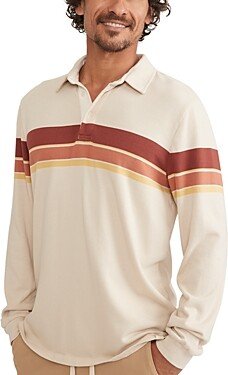 Alexander Cotton Blend Standard Fit Long Sleeve Polo Shirt