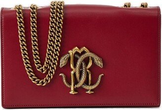 Logo Plaque Chain Shoulder Bag