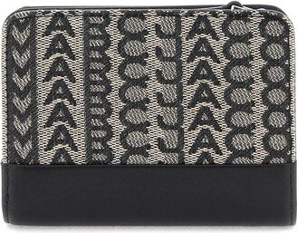 The Monogram Jacquard Mini Compact Wallet