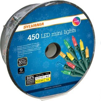 SYLVANIA by LEDVANCE Sylvania LED Mini Multicolored 450 Ct Christmas Lights