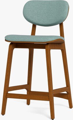 Scandinavian Counter Stool Heather Seafoam