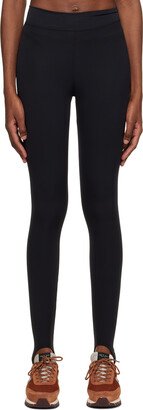 HÉROS Black 'The Stirrup' Leggings