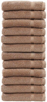 Denzi Washcloths - Set of 12 - Latte